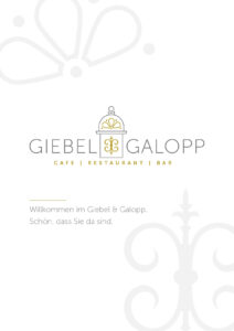 Speisekarte Giebel und Galopp 01