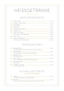 Speisekarte Giebel und Galopp 10