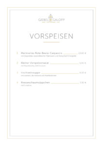 Speisekarte Giebel und Galopp 02