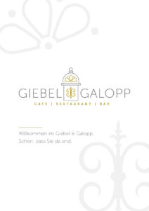Speisekarte Giebel und Galopp 01